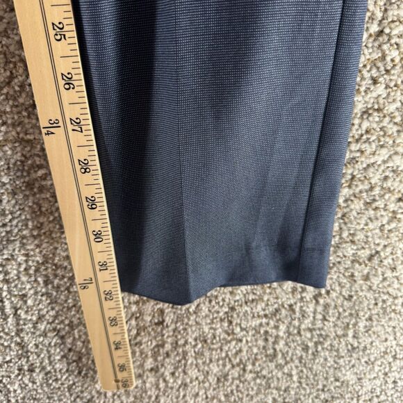 Perry Ellis Portfolio Travel Luxe Pants Mens 32x32 Bearing Sea Blue Slim Fit New - Picture 4 of 13